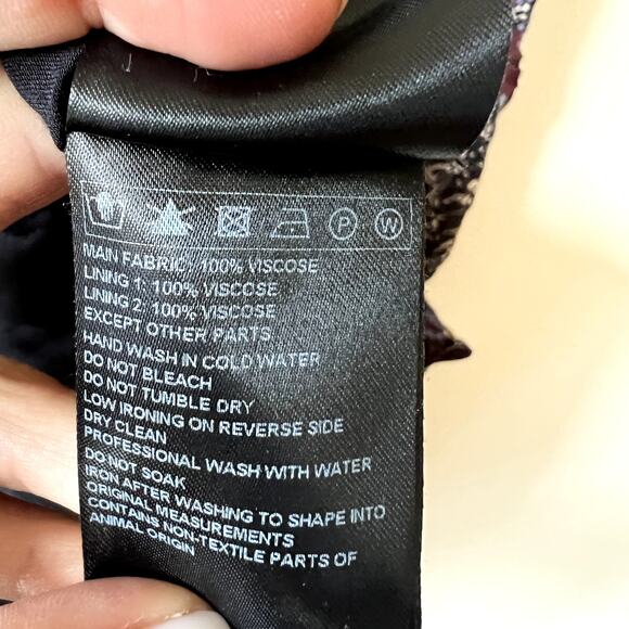 ba&sh Giani Sheer Floral Mini dress size S C3 - Picture 7 of 9